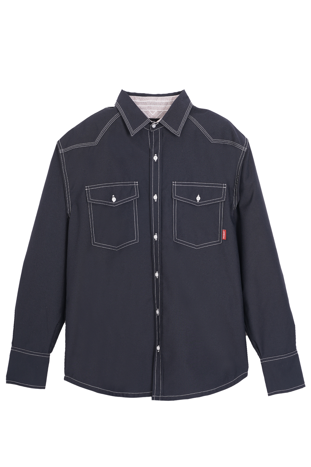 BLAZE BLOCK FR SNAP SOLID WORK SHIRT
