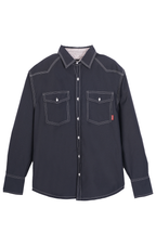 BLAZE BLOCK FR SNAP SOLID WORK SHIRT