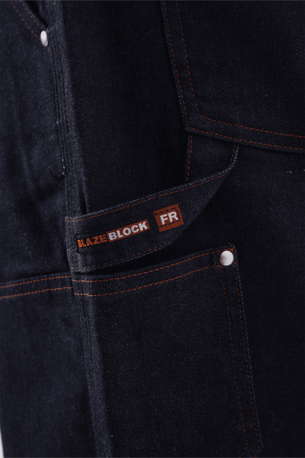Blaze Block FR Performance Utility Jeans in Dark Wash