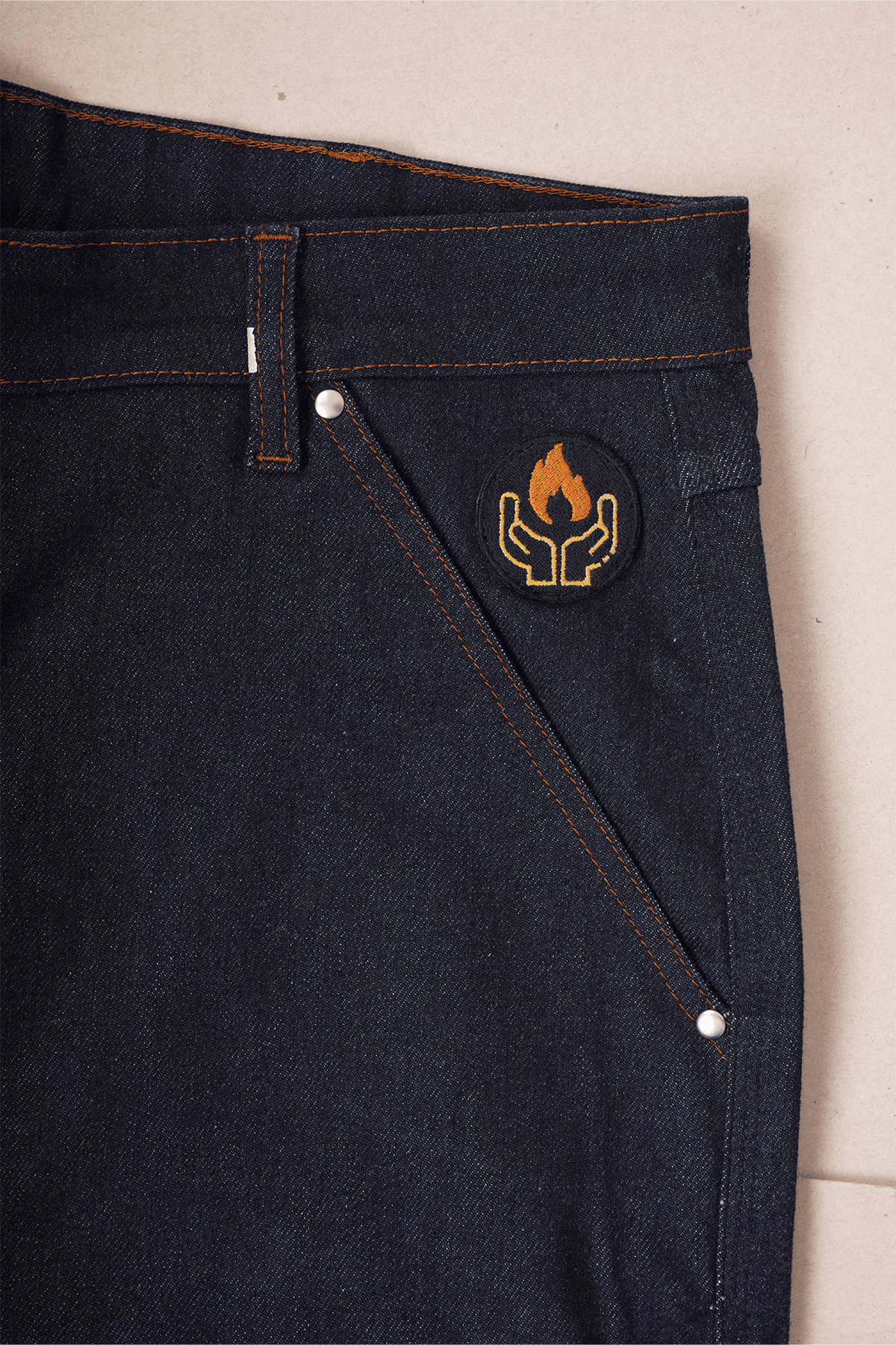 Blaze Block FR Performance Utility Jeans in Dark Wash