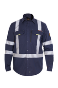 BLAZE BLOCK FR BOMBER SHIRT