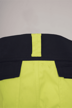 ECO Hi-Vis Contrast Trouser Yellow Navy