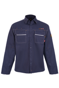 FR WORK SHIRT WITH REFLECTIVE TRIM