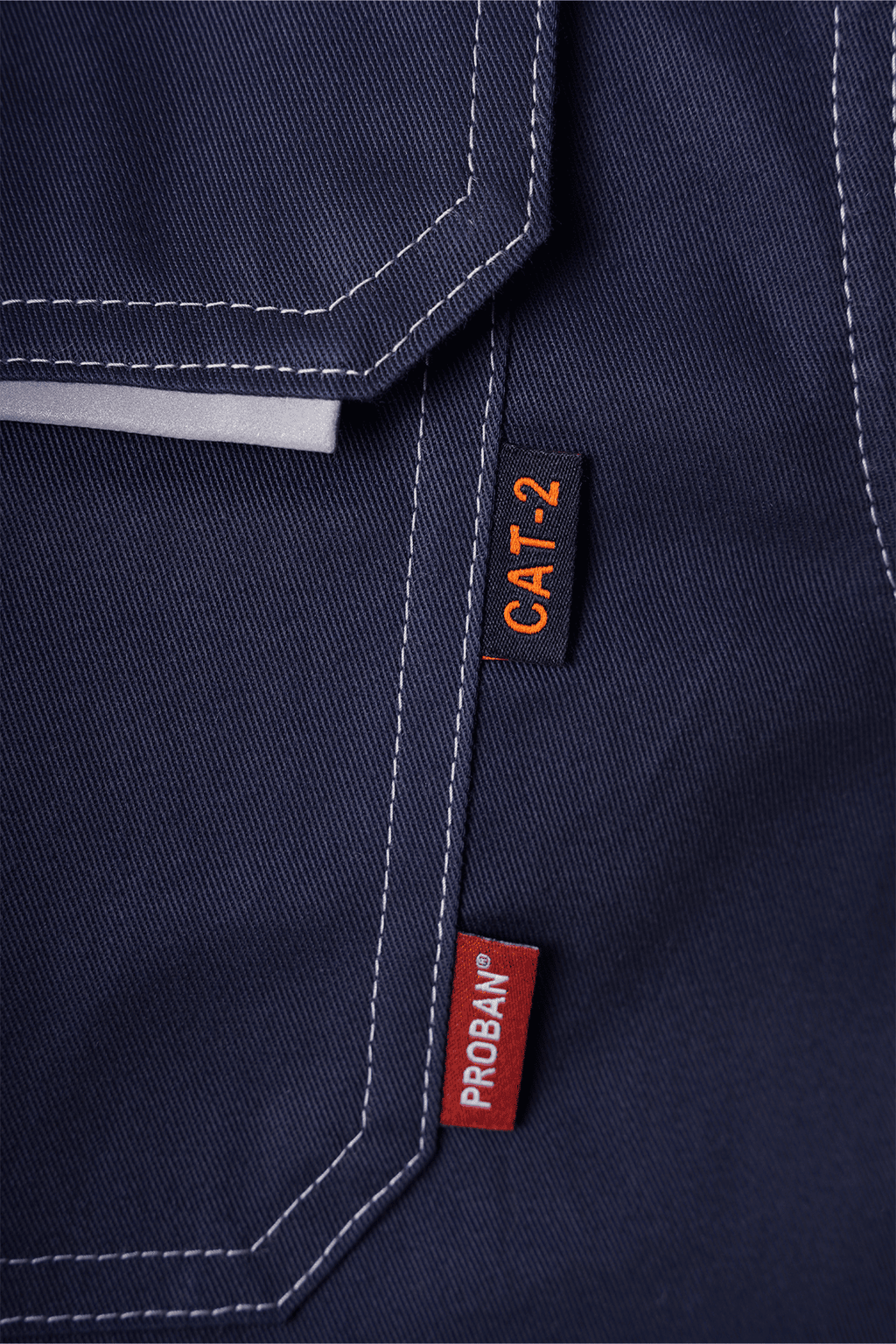 FR work Shirt with Reflective Trim