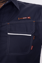 FR work Shirt with Reflective Trim
