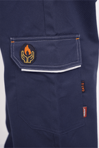 FR work Trousers with Reflective Trim