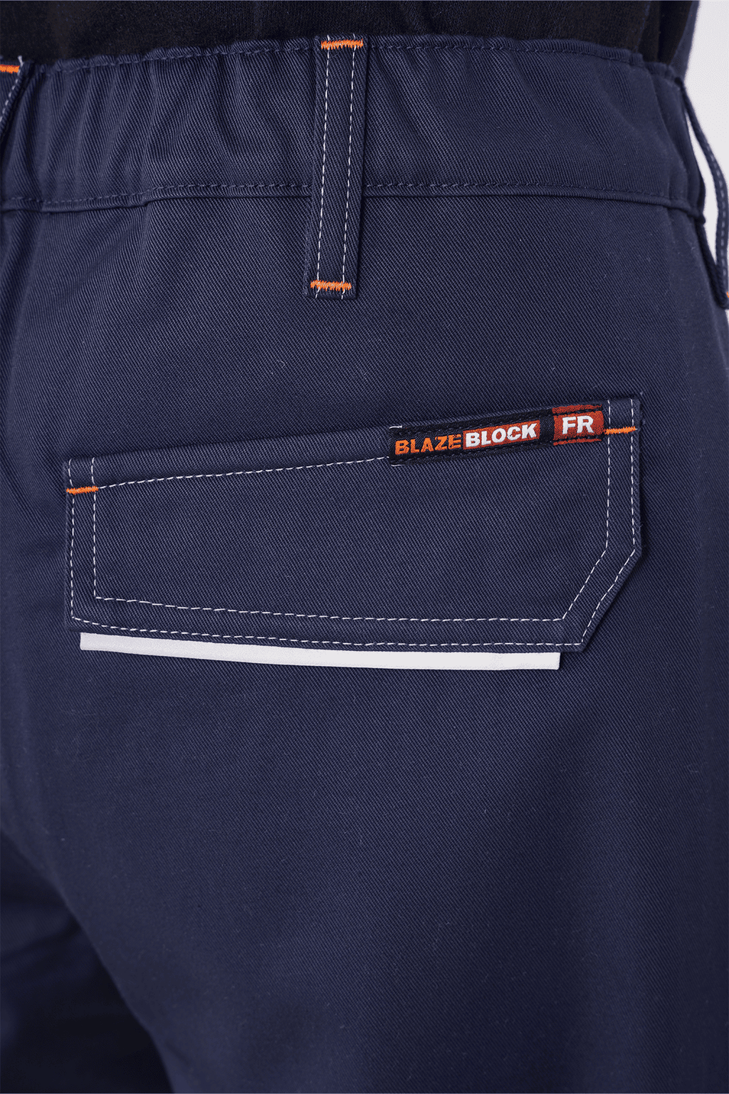 FR work Trousers with Reflective Trim