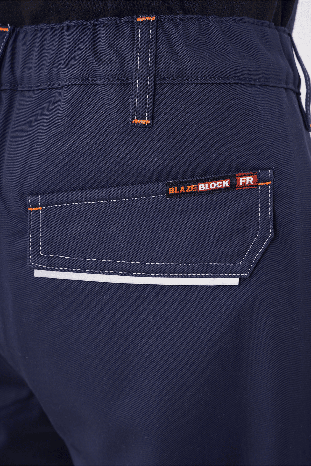 FR work Trousers with Reflective Trim