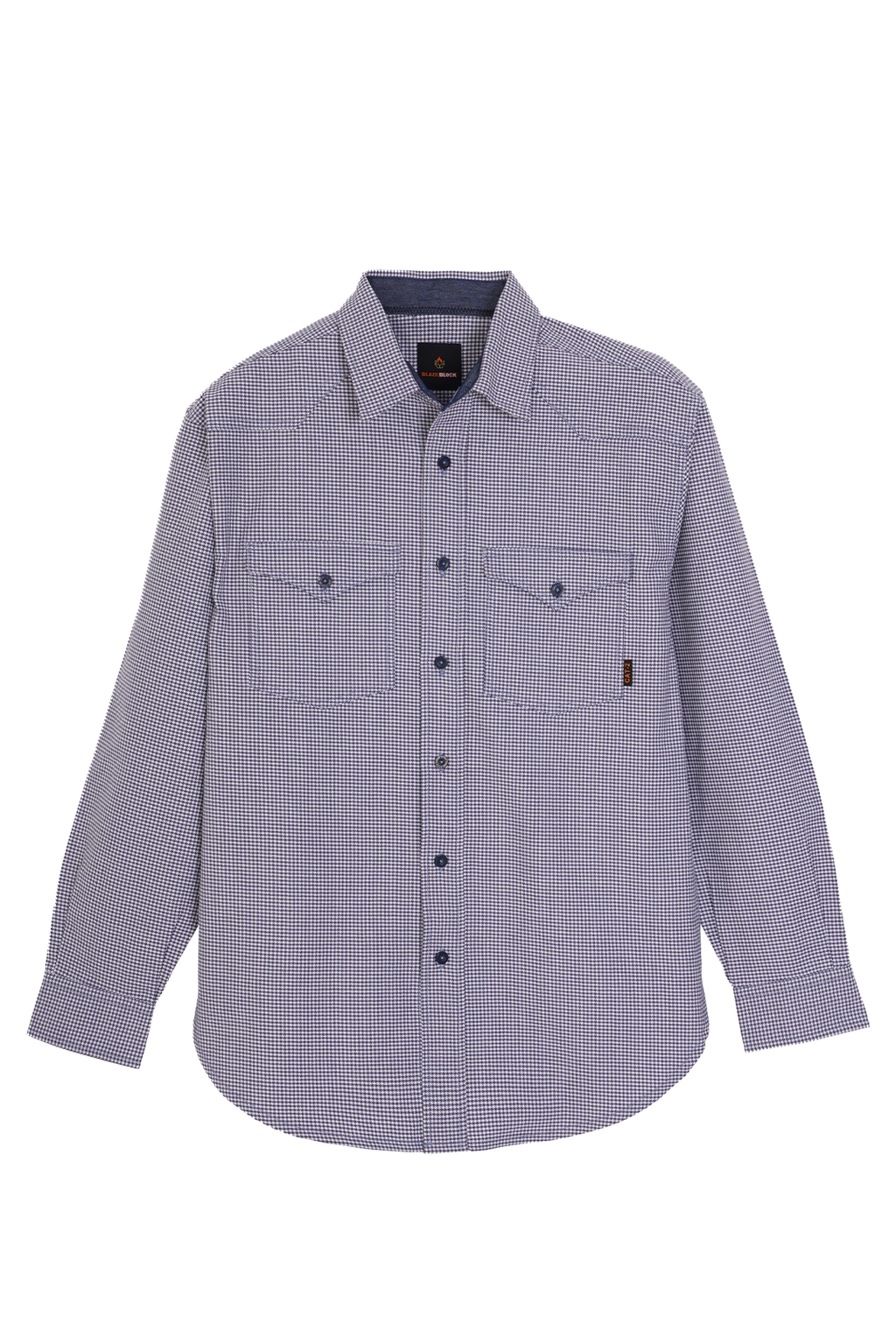 HOUNDSTOOTH FR BUTTON DOWN SHIRT