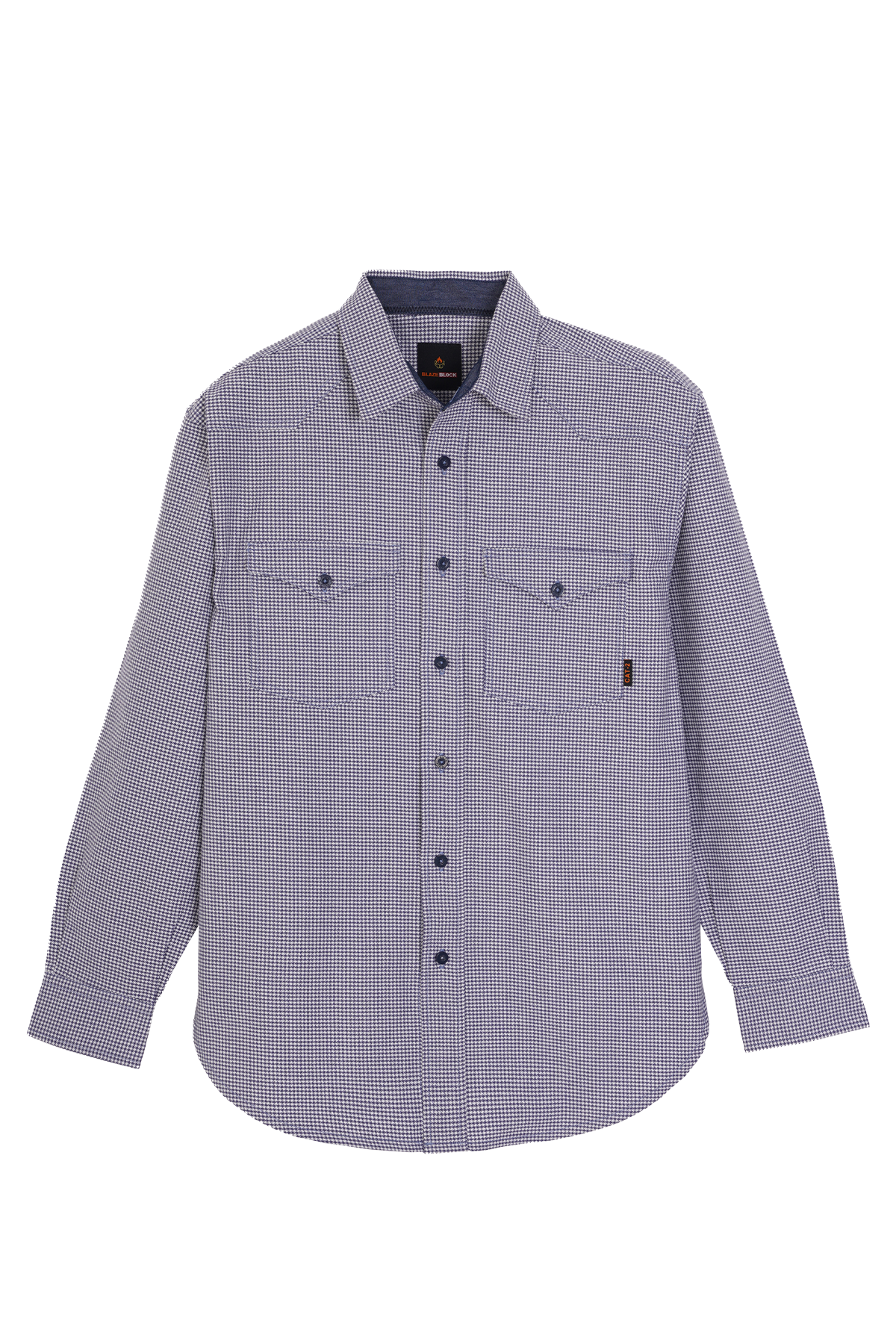 HOUNDSTOOTH FR BUTTON DOWN SHIRT